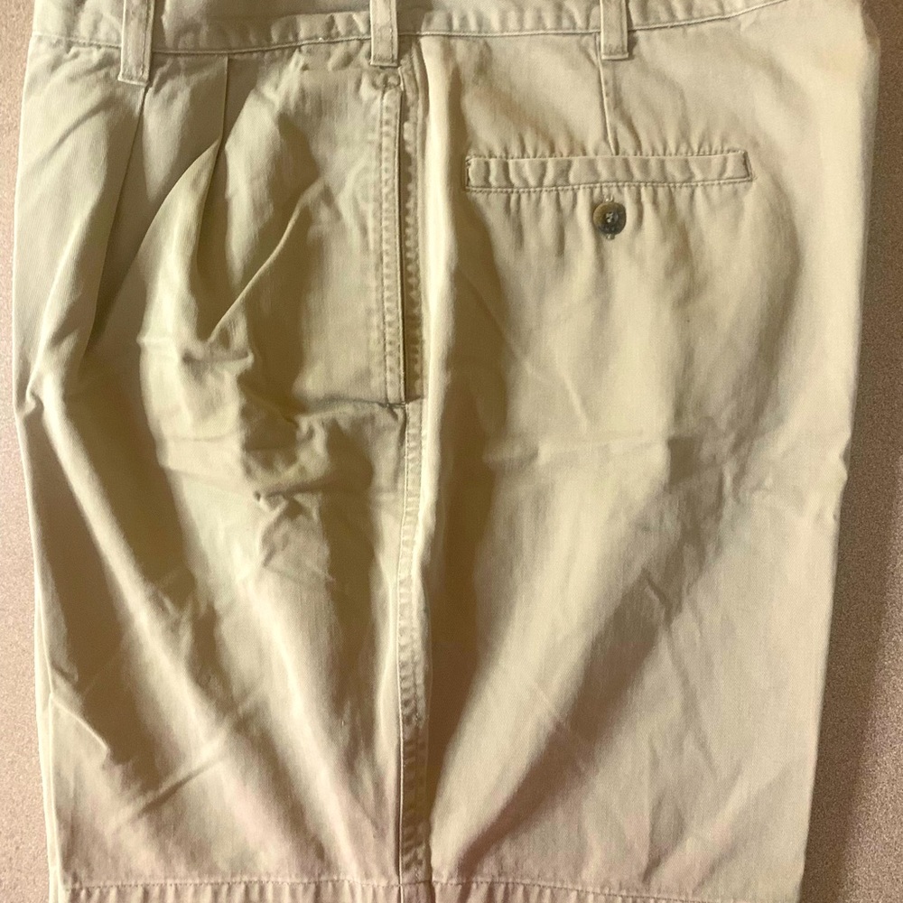 SUTTER & GRANT Vintage pleated khaki shorts - Size 36